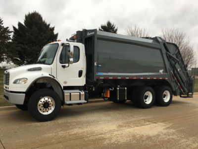 Wayne Ingineering Curbtender Phoenix Rear Load Garbage Compactor truck